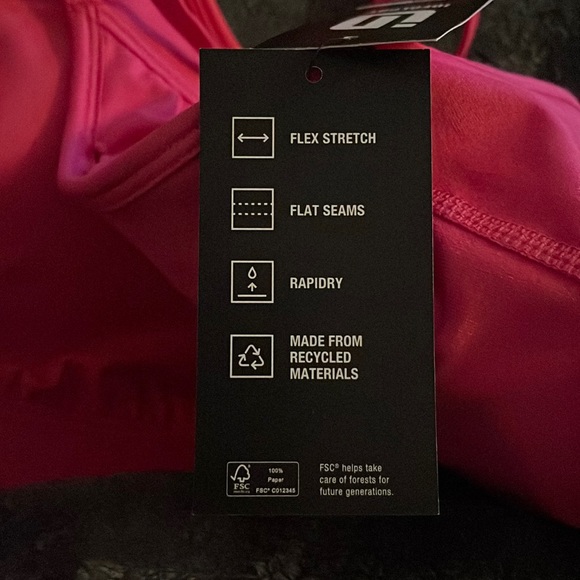 Plus Size Low Impact Sports Bra, Created for Macy’s - Picture 4 of 4